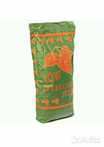 Древесный уголь 10 кг