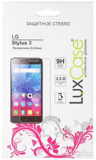 Защитное стекло Luxcase Glass для LG G3 Stylus