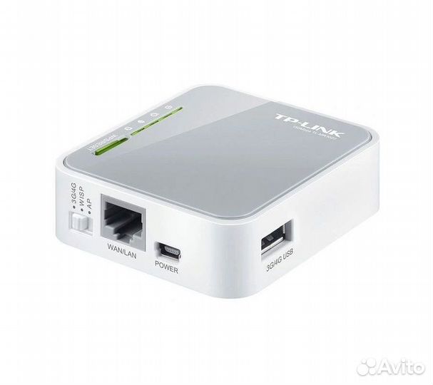 Wi-Fi роутер TP-Link TL-MR3020, белый