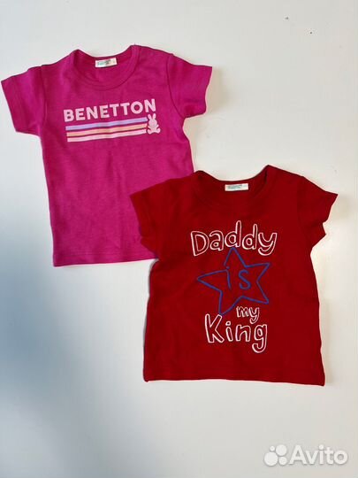 Футболки, боди и распашонки до 4-5 месяцев 9 штук