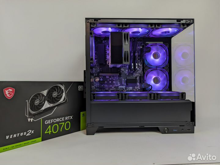 Пк Ryzen 7 5700X / MSi RTX 4070