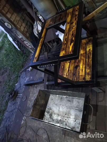 Мангалы в стиле лофт