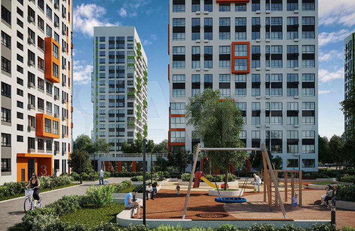 1-к. квартира, 40,2 м², 1/18 эт.