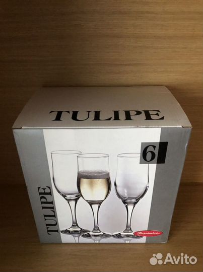 Бокалы для шампанского Тюльпан Новые