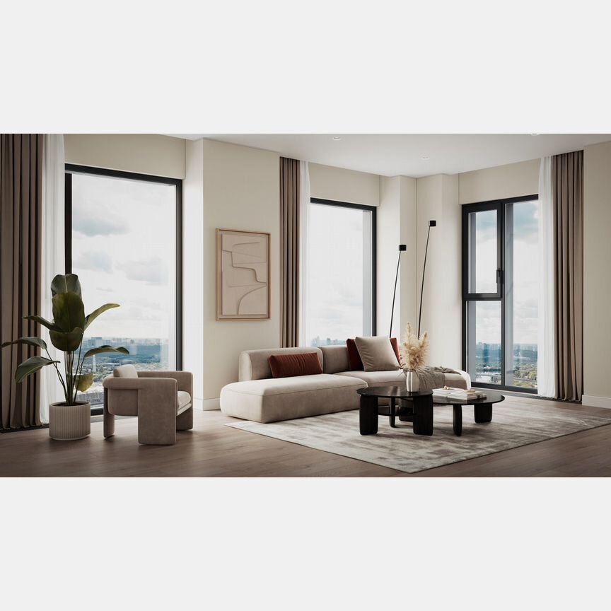 2-к. квартира, 36 м², 28/48 эт.