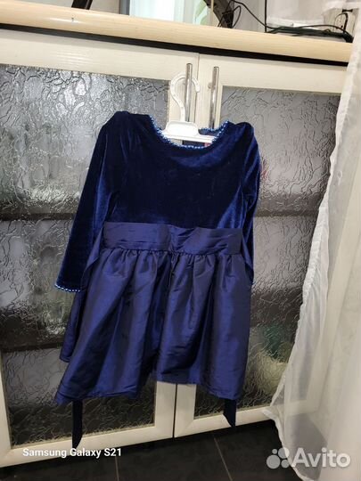 Платье для девочки новогоднее, размер 98