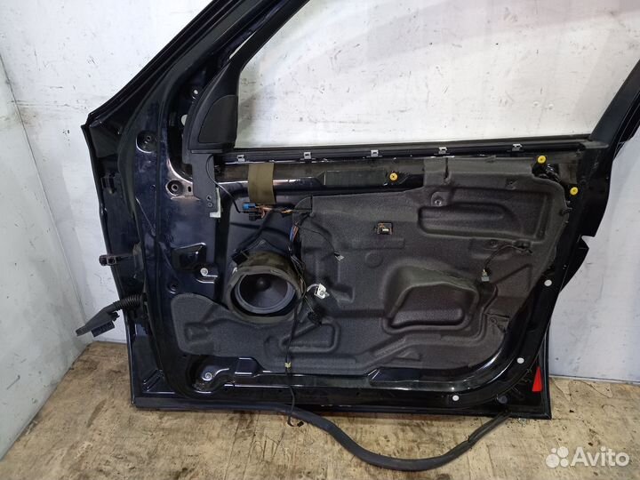Дверь бмв х5 е53 темно синяя, без ручки