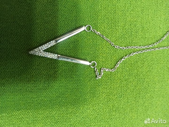 Чокер серебро