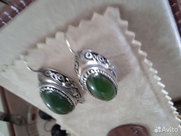 Серебряные серьги