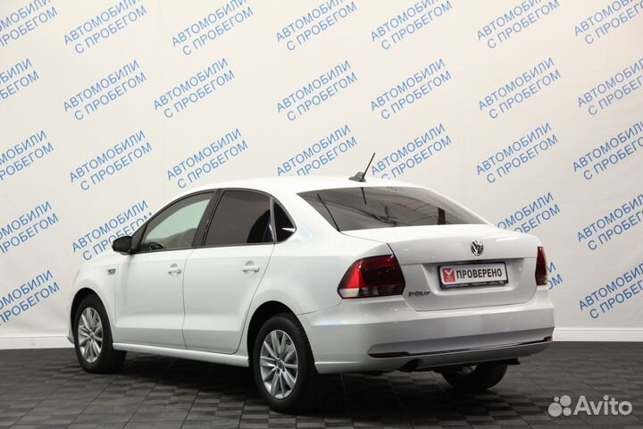 Volkswagen Polo 1.6 AT, 2020, 71 397 км
