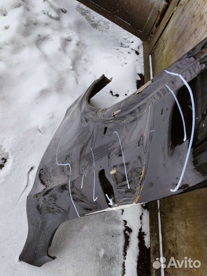 Крыло переднее левое mercedes GLS X166