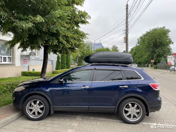 Автобокс Turino-1 410 литров черный на Mazda CX-5