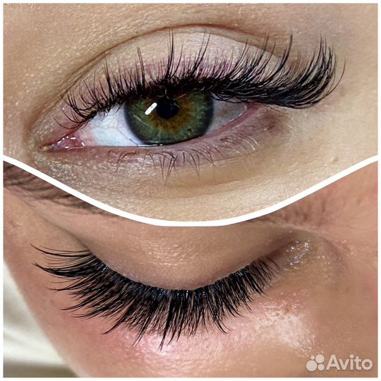 Наращивание ресниц, моделирование бровей