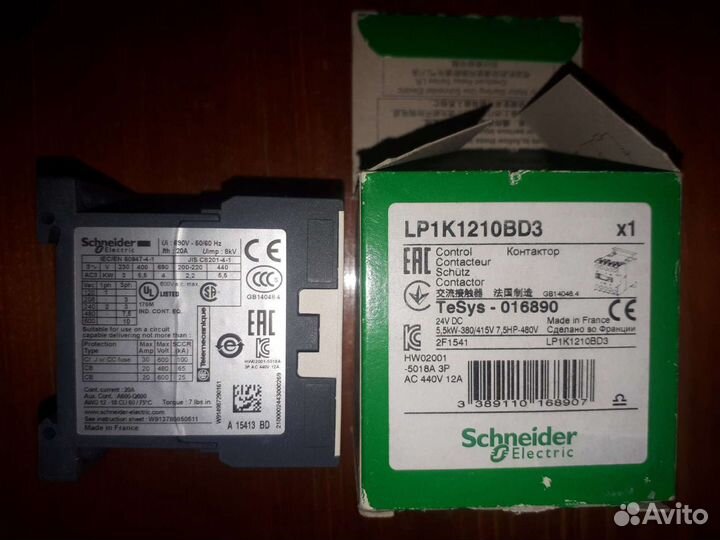 Контакторы Schneider Electric Telemecanique