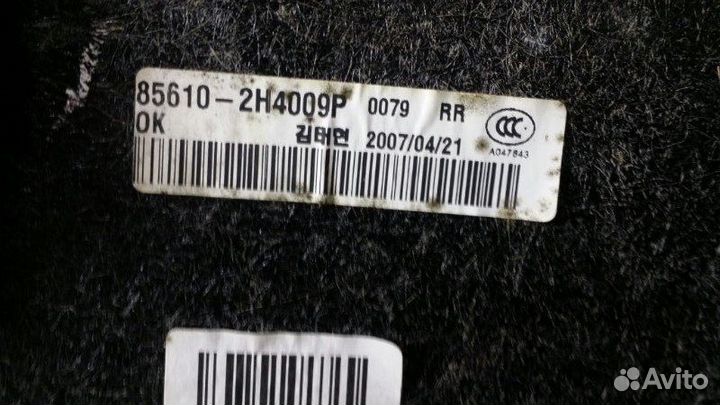 Полка багажника Hyundai Elantra HD G4FC 2007