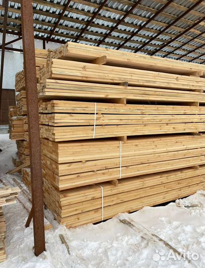 Доска обрезная 40х150х6000мм с доставкой