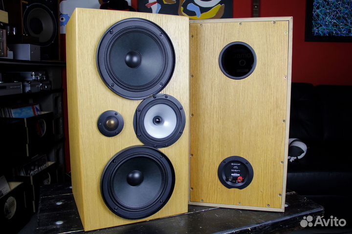 Авторская трёхполосная напольная акустика