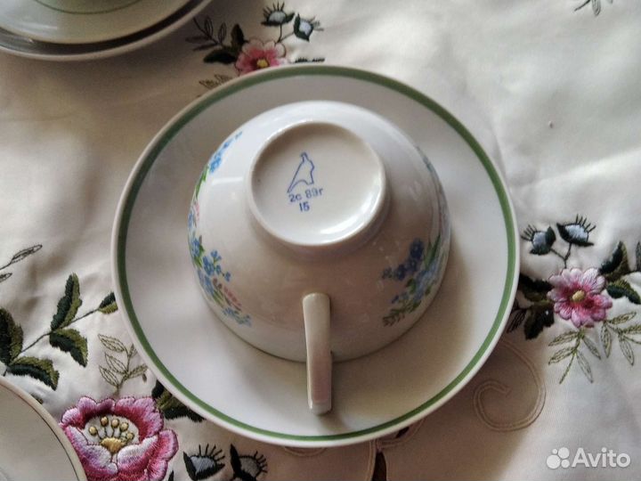 Чашка с блюдцем СССР