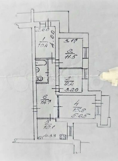 4-к. квартира, 83 м², 9/13 эт.