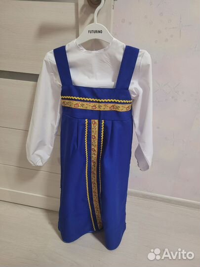 Русский народный костюм для девочки