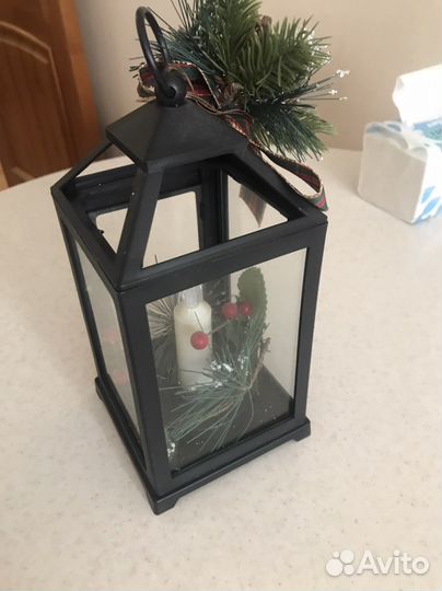 Фонарь новогодний