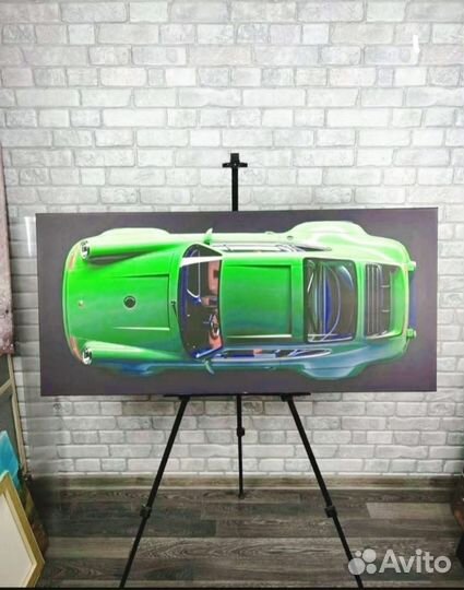 Шикарнейшие картины на холсте 3D Sports Car Калин