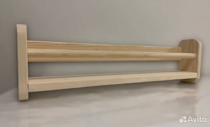 Полка для книг Монтессори