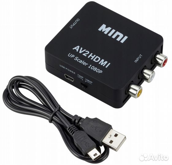 Конвертер переходник из hdmi в AV (hdmi2AV)