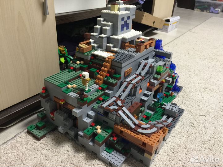 Конструктор Майнкрафт Горная пещера