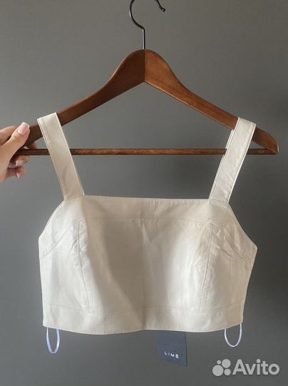 Топ кожаный 42-44