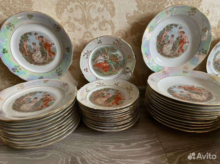 Чайно-Столовый сервиз «Мадонна» гдр