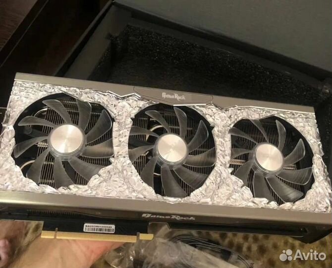 Видеокарта Palit RTX 3070 GameRock