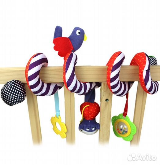 Игрушка малышу (спиралька)