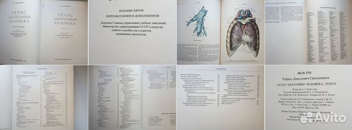 Синельников Р.Д. Атлас Анатомии человека. В 3-х то