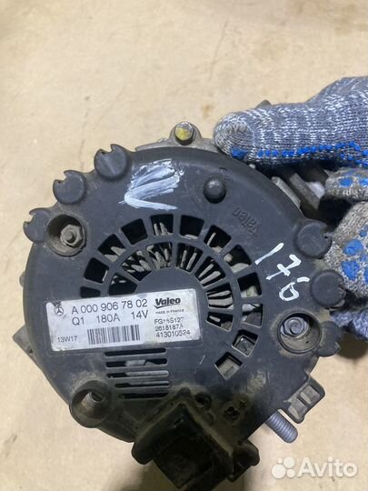 Генератор mercedes w204/176/212/glk 0009067802