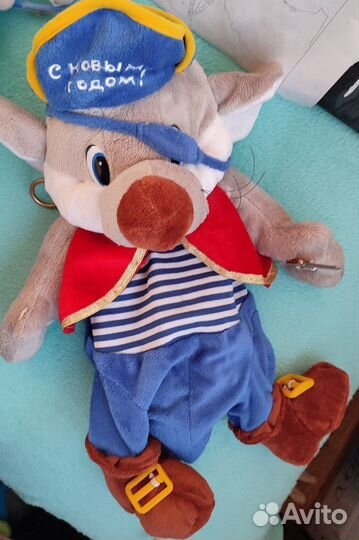 Мягкая игрушка - сумка Мышь пират