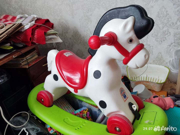 Качалка - каталка Лошадь