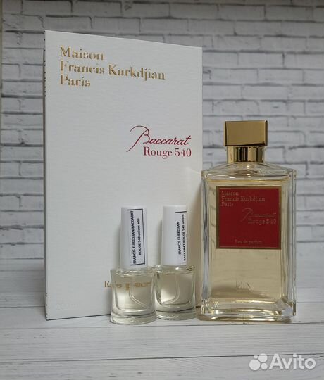 Francis kurkdjian baccarat rouge 540unisex 5ml edp
