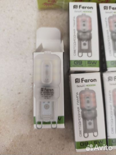 Лампа светодиодная цоколь G9, G4