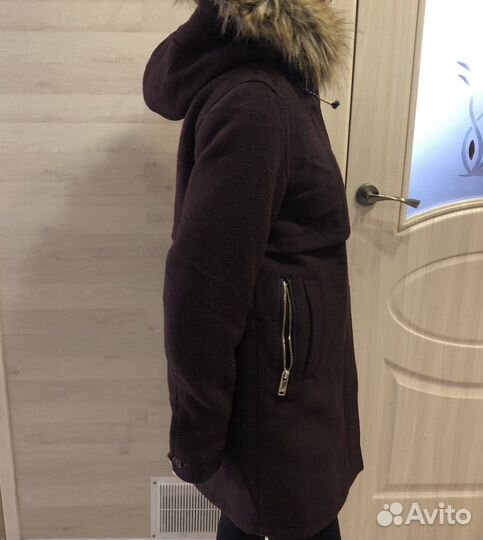 Пальто зимнее pull&bear