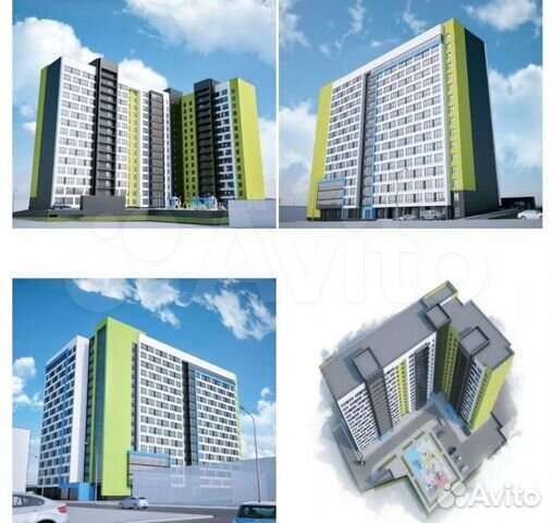 2-к. квартира, 60,4 м², 7/16 эт.