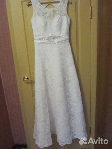 Продам нежное белое свадебное платье, б/у