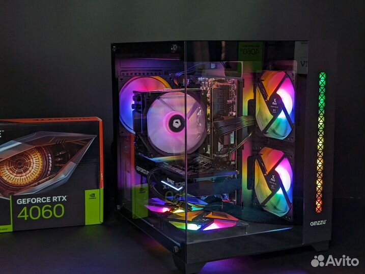 Игровой пк I5 12600K / RTX 4060 /32gb/B760/1tb