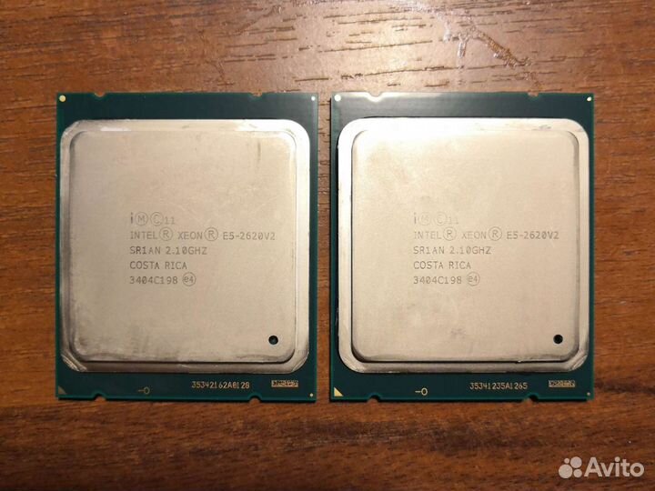 Процессор CPU Xeon E5-2620v2