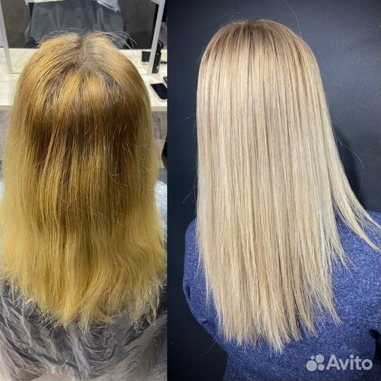 Окрашивание волос любой сложности