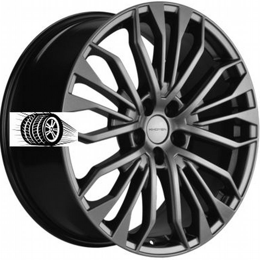 Литые диски Khomen Wheels 8.5×R20 5×120