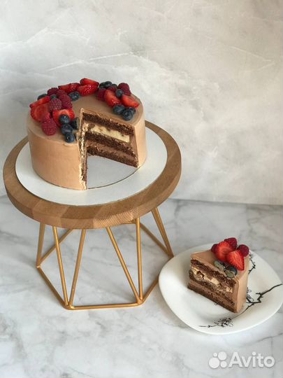 Торт Шоколадный Пекан