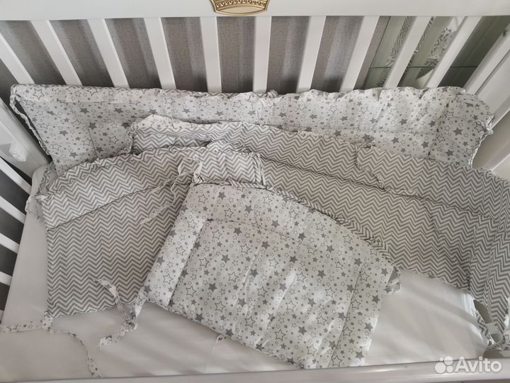 Бортики в детскую кроватку