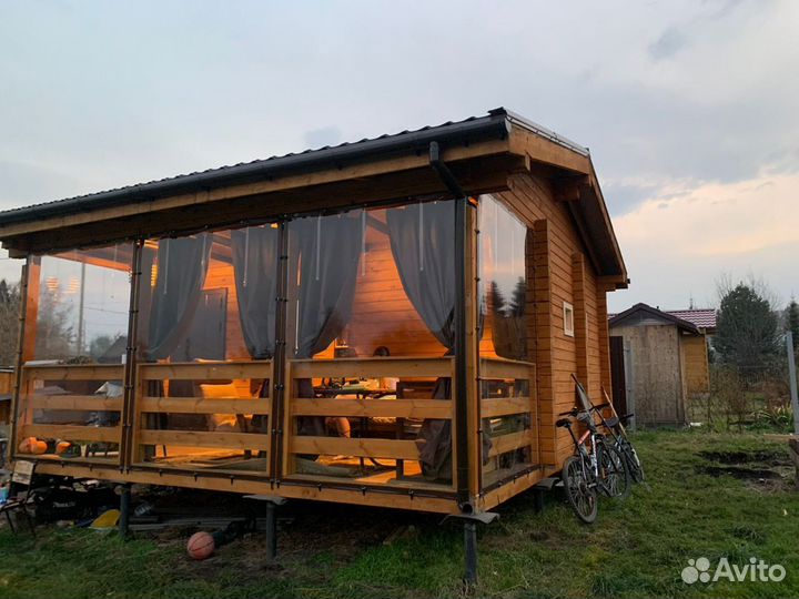 Мягкие окна под ключ