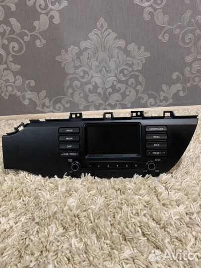 Штатная магнитола kia rio 4